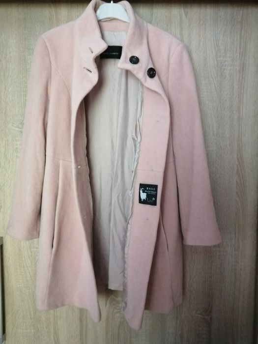 Płaszcz owcza wełna, rozmiar L/XL