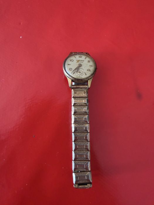 Relógio antigo Cauny Prima (Swiss Made) – para restauro/peças