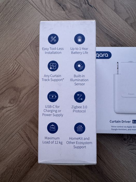 Aqara Curtain Driver E1 Rod Version Zigbee HomeKit Alexa NOWE