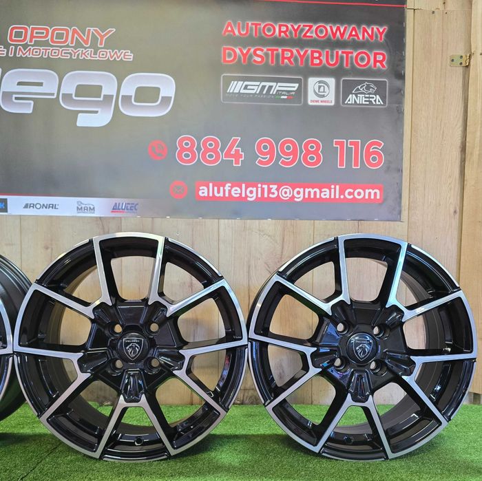 Nowe alufelgi PEUGEOT 16x4x108 - 1007,2008,207,208,301,308,Partner