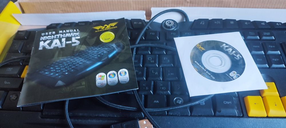 Игровая клавиатура Armaggeddon nighthawk kai-5