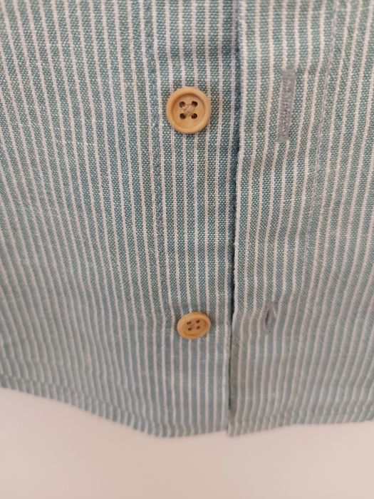 Camisa manga curta bebé palmeiras Zara 18 meses 86 cm