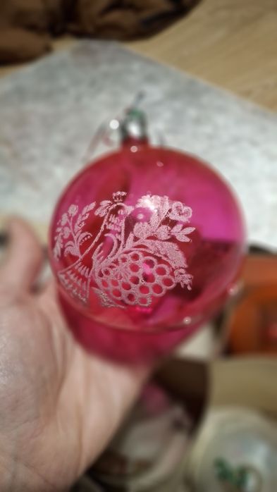 Bombki prl stare reflektor i inne 4 szt