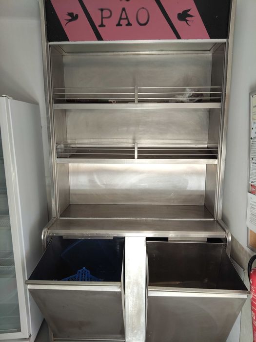 Expositor de pão urgente