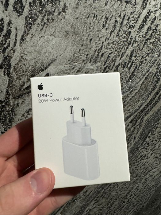 Быстрая зарядка USB-C 20W Apple + Кабель Тайп Си на Лайтинг Айфон