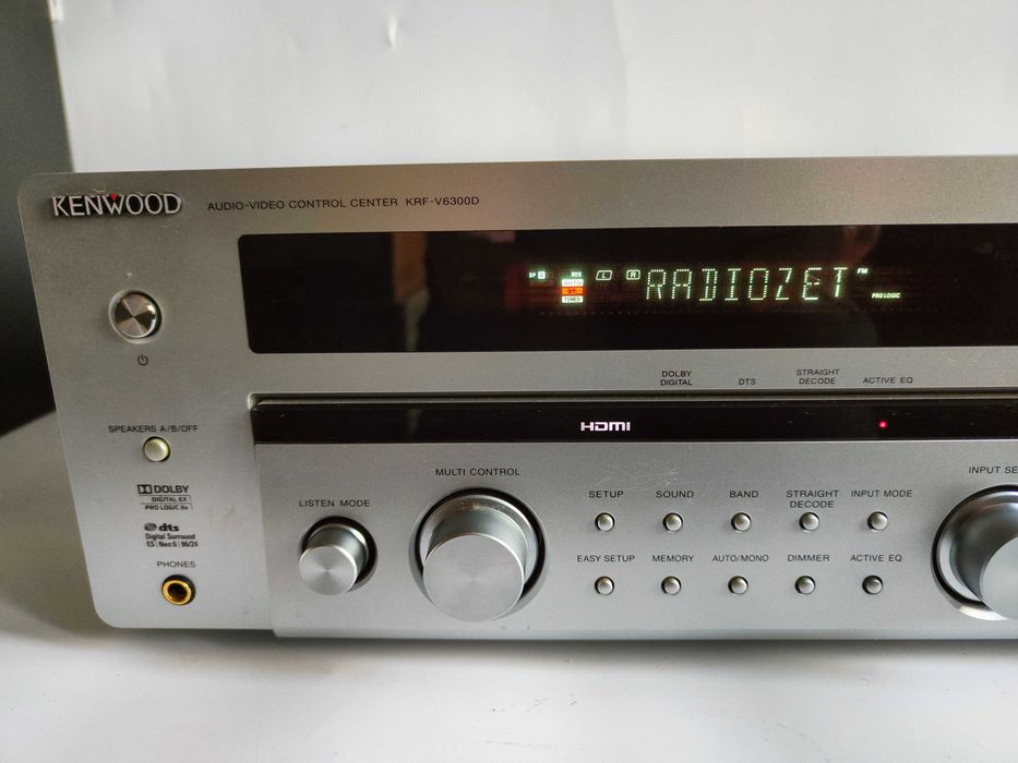 Kenwood KRF-V6300D amplituner srebrny