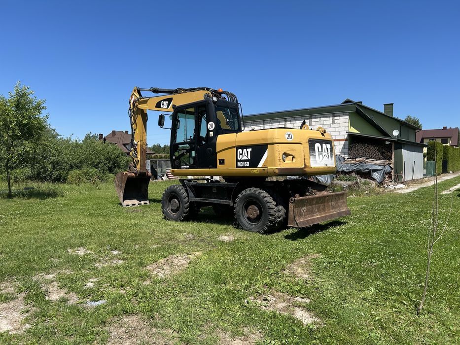 Caterpillar CAT M 316D 8000mth z Niemiec stan bdb. 313, 315