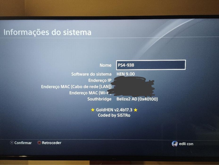 PS4 1TB Desbloqueada