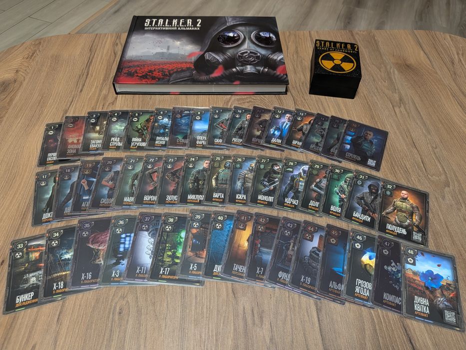 Колекція карток + альманах Stalker 2