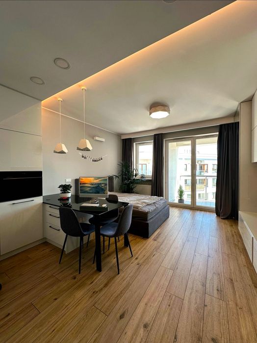 Mieszkanie Studio | Kawalerka PREMIUM | BEZPOŚREDNIO | Parking | Metro M1 | 10 piętro | Widok na centrum | Słodowiec City