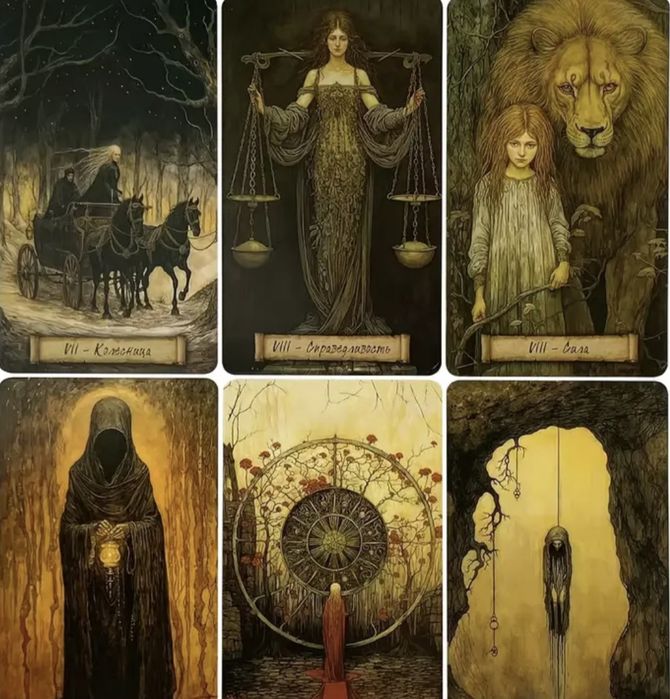 Колода Таро Тени Судьбы