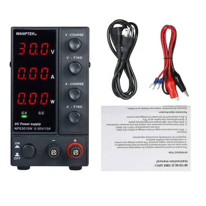 Лабораторний блок живлення WANPTEK NPS3010W 30V10A 3-значний
