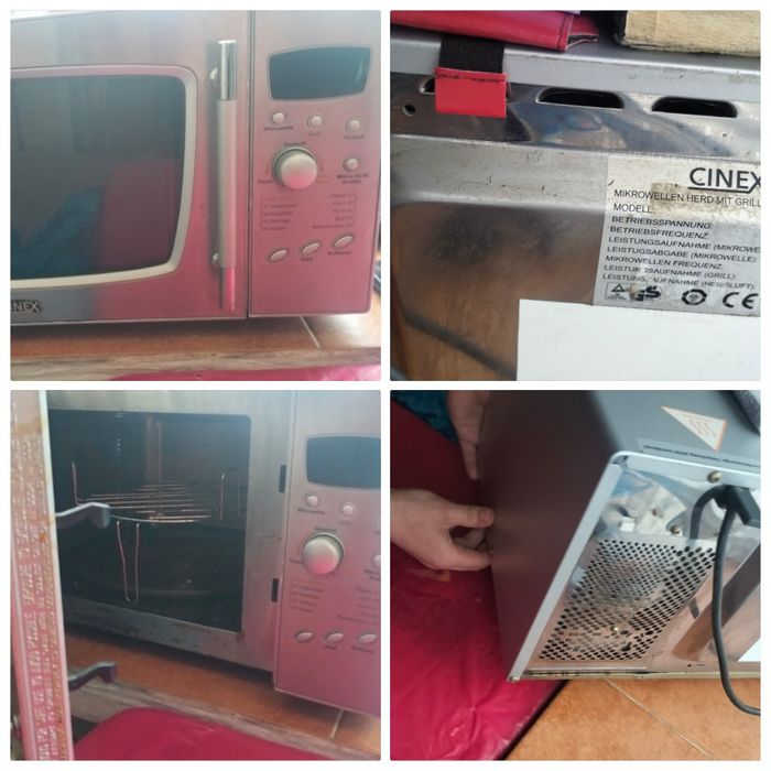 Мікрохвильова  піч Cinex(Німедчина)з функцією грилю енергозберігаюча