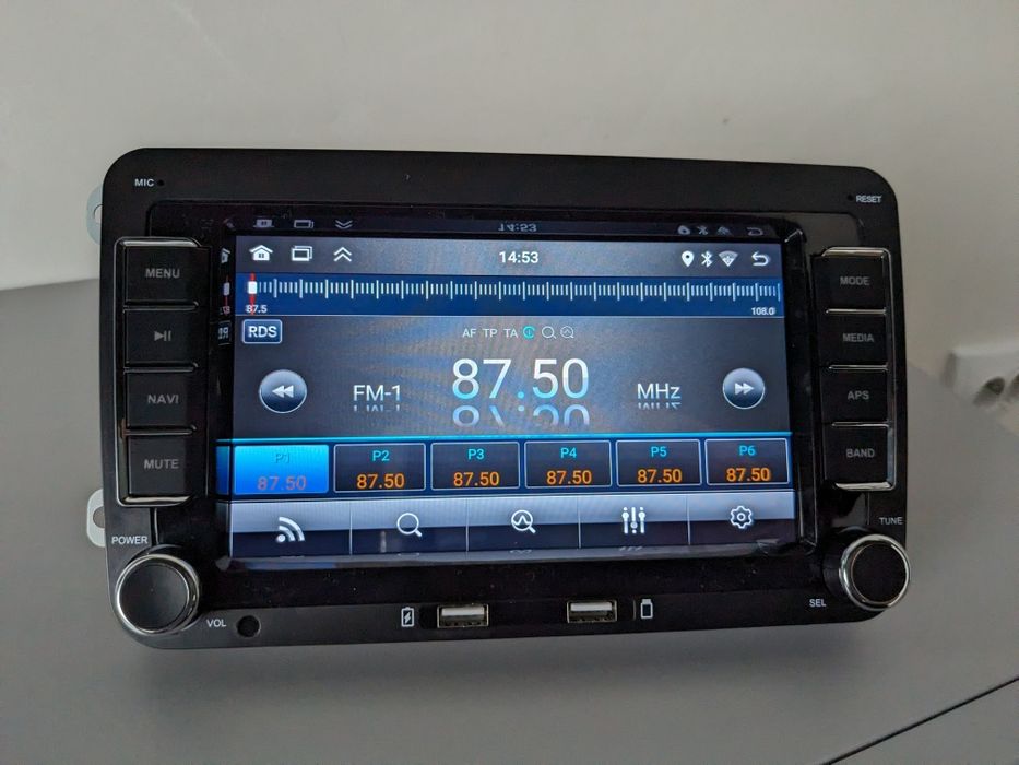Магнітола 2/32GB CarPlay Android Auto VW Golf 5 6 Passat B6 B7 Skoda4