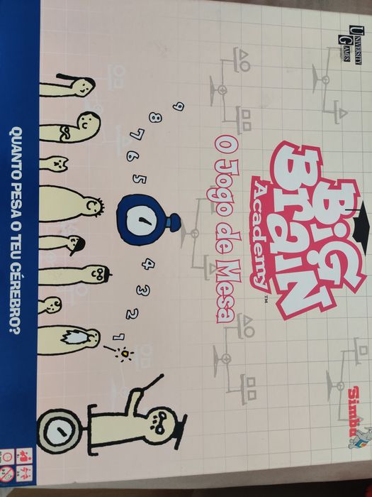 Jogo de mesa "Big Brain academy"