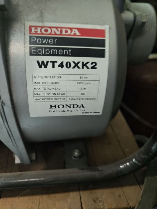 мотопомпа для перекачки/викачки води