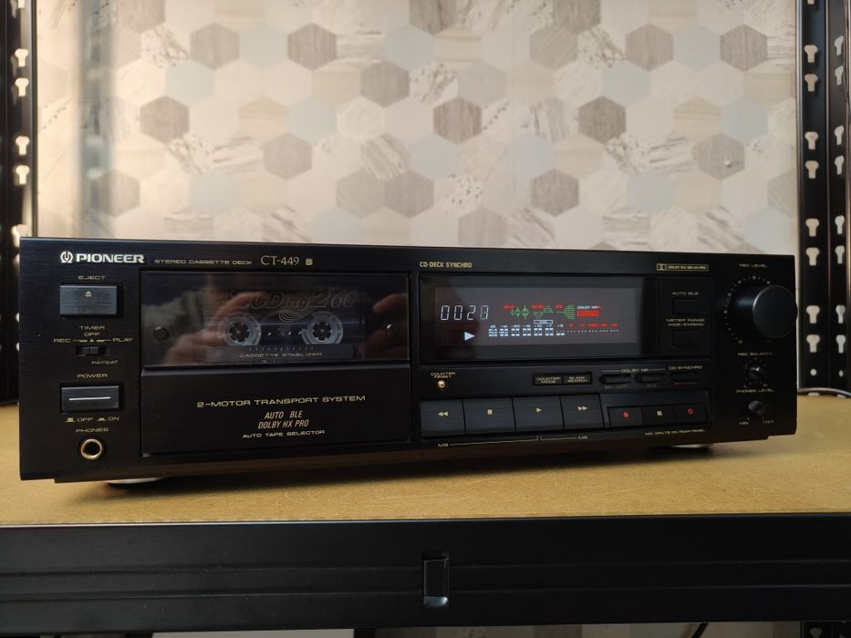 Magnetofon kasetowy Pioneer CT-449