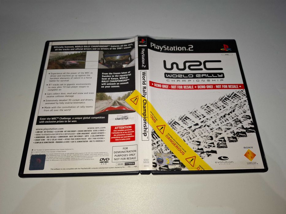 WRC [Wydanie Press Kit] Sony PS2