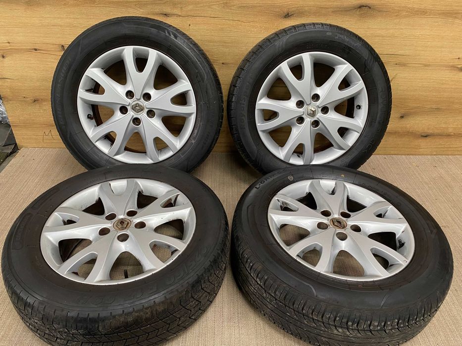 Felgi renault koleos 5x114,3 6,5jx17 et 40