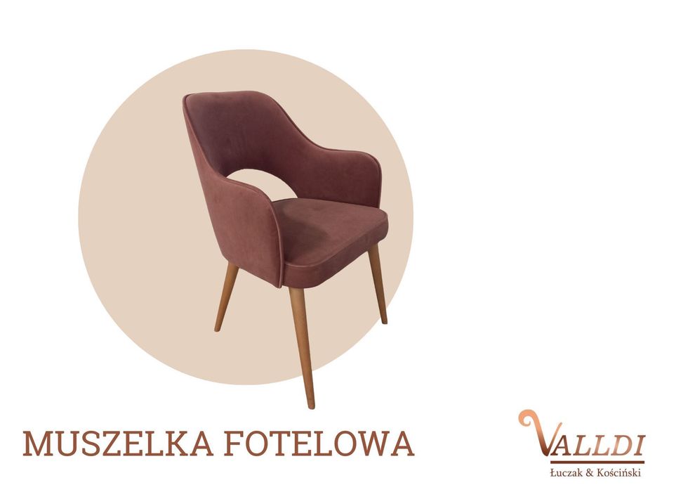 Krzesła muszelki