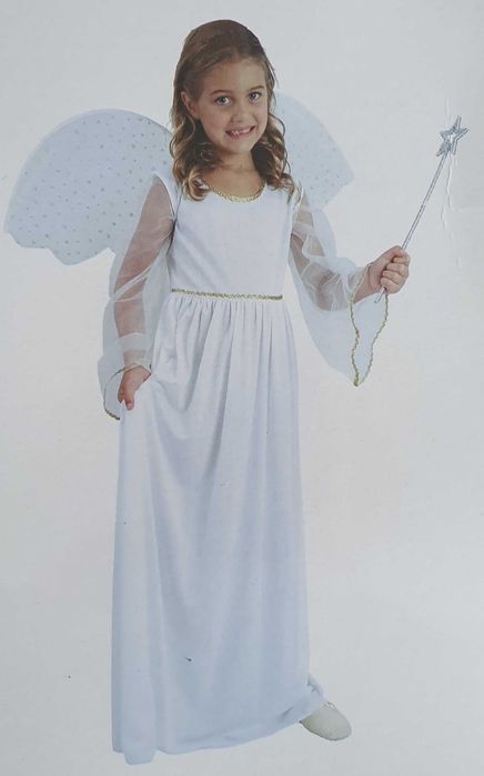 Przebranie ANIOŁKA anioł skrzydła strój jasełka