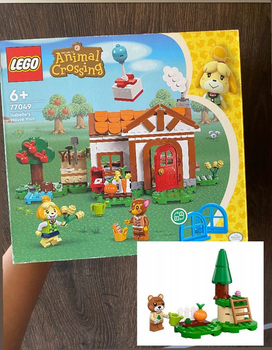Lego Animal Crossing Isabelle’s House Visit + Maple’s Pumpkin Garden