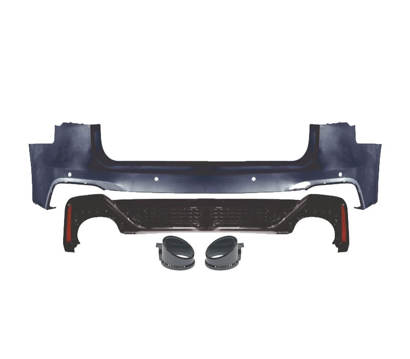 PARA-CHOQUES TRASEIRO AUDI A6 AVANT 19-24 LOOK RS6