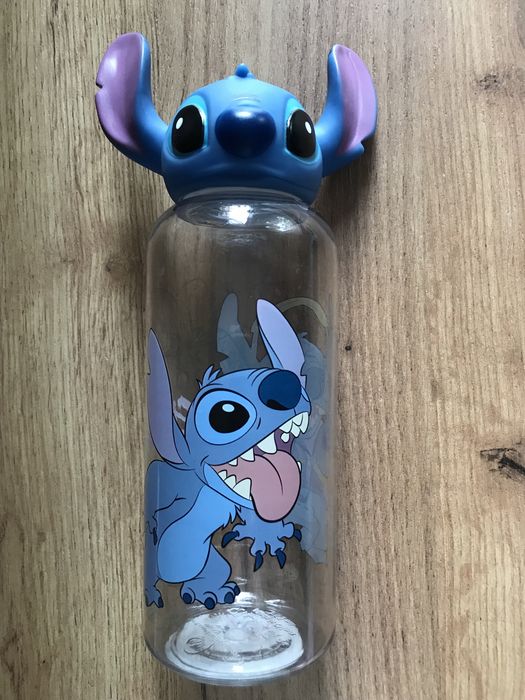 Butelka na wodę z nakrętką 3D Lilo i Stitch 560ml