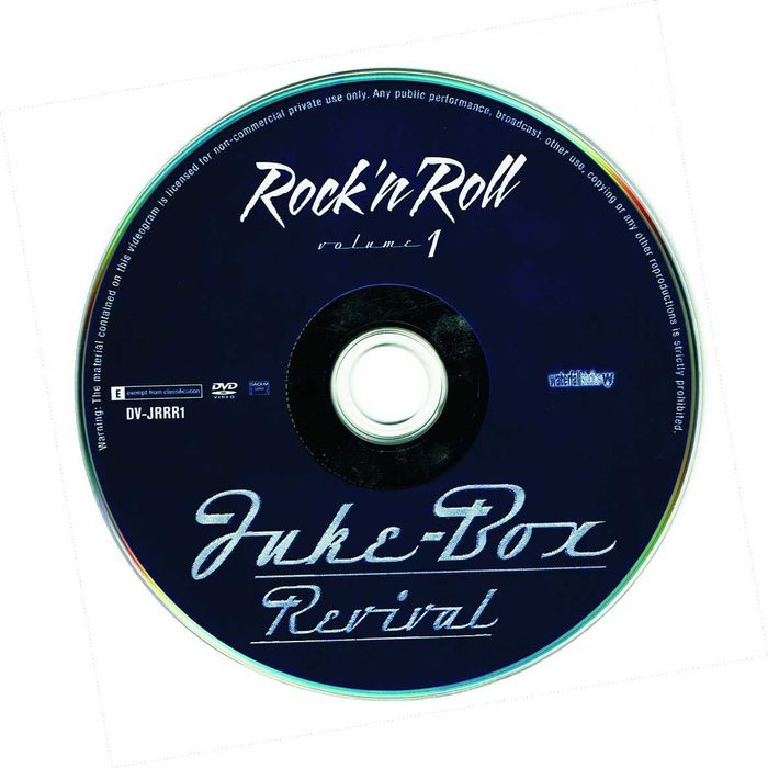 Juke-Box Revival - Rock'nRoll DVD - Como novo