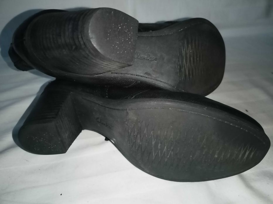 Clarks roz. 38 /UK 5 D/ - dł.wkł. 25 cm- skóra
