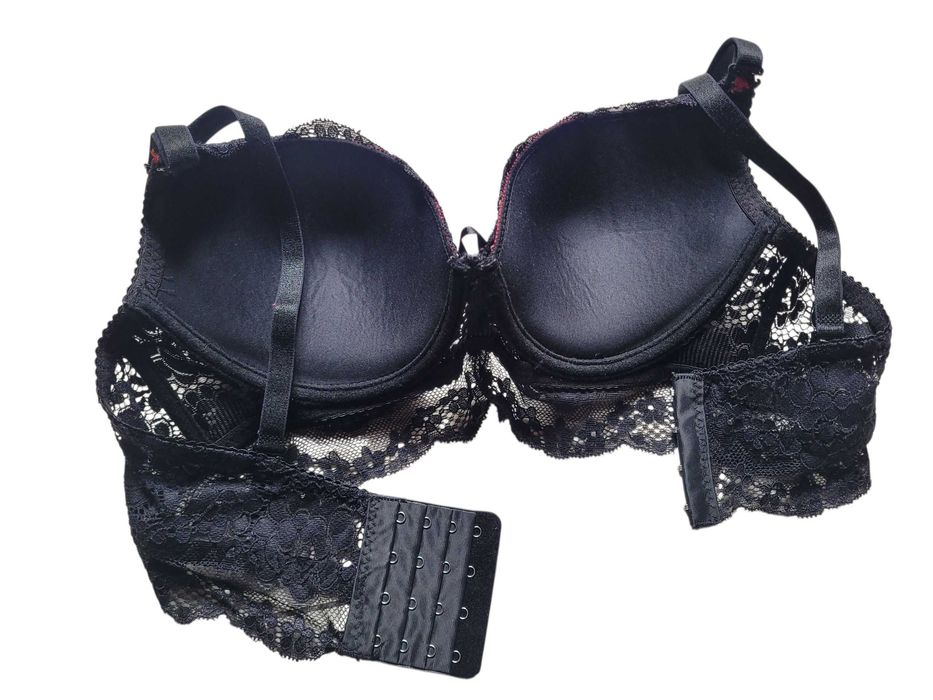 Stanik biustonosz 75B bielizna damska koronka push up