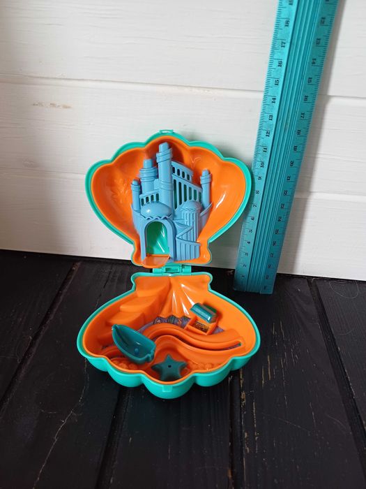 Міні будиночок русалки у вигляді мушлі русалочка аріель дом карманний