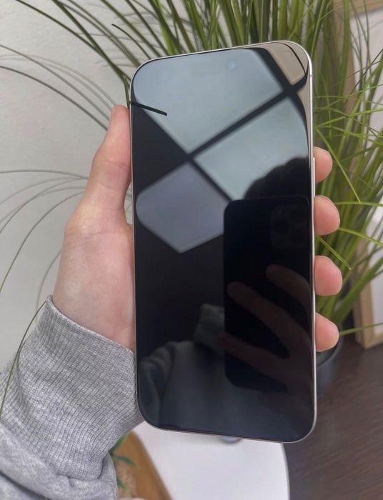 як НОВИЙ Iphone 16 Pro Max 256gb Titanium White ідеальний акб96% айфон