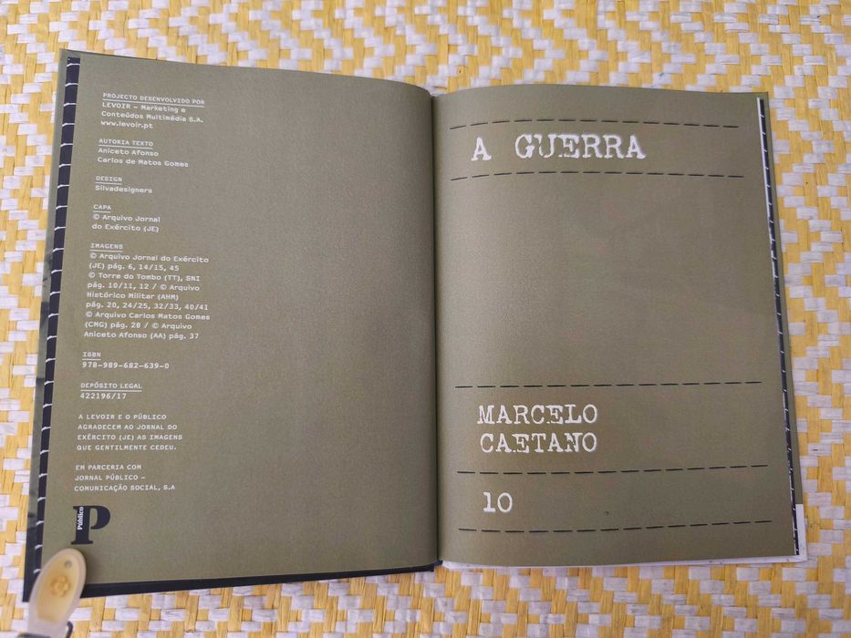 A Guerra Colonial – Marcelo Caetano – Livro + DVD