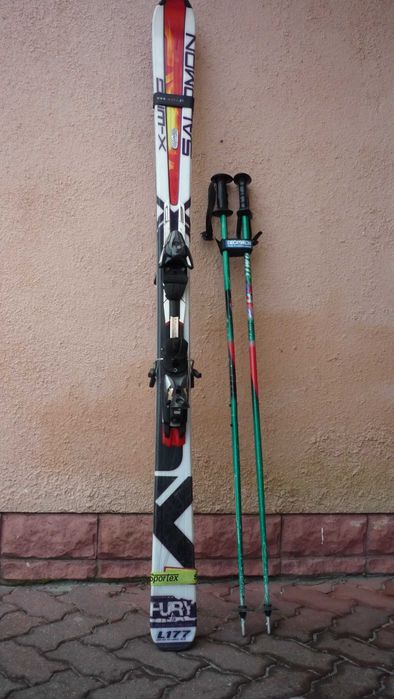 Narty Salomon, buty, kask, gogle sprzedam.