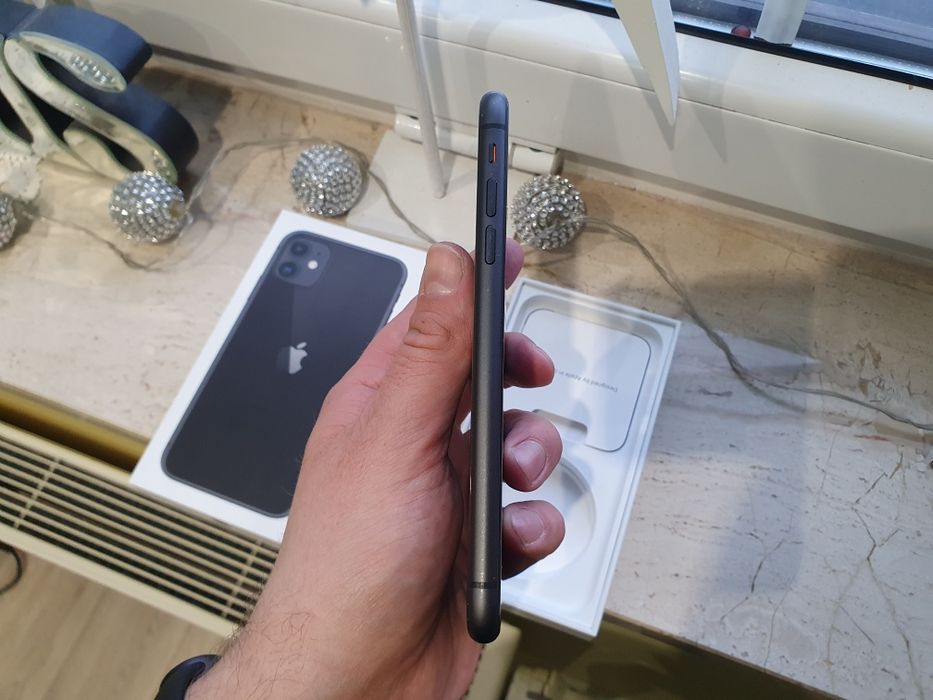 Apple iPhone 11 Czarny 64GB + Pudełko ładny stan KOMPLET! Bez blokad