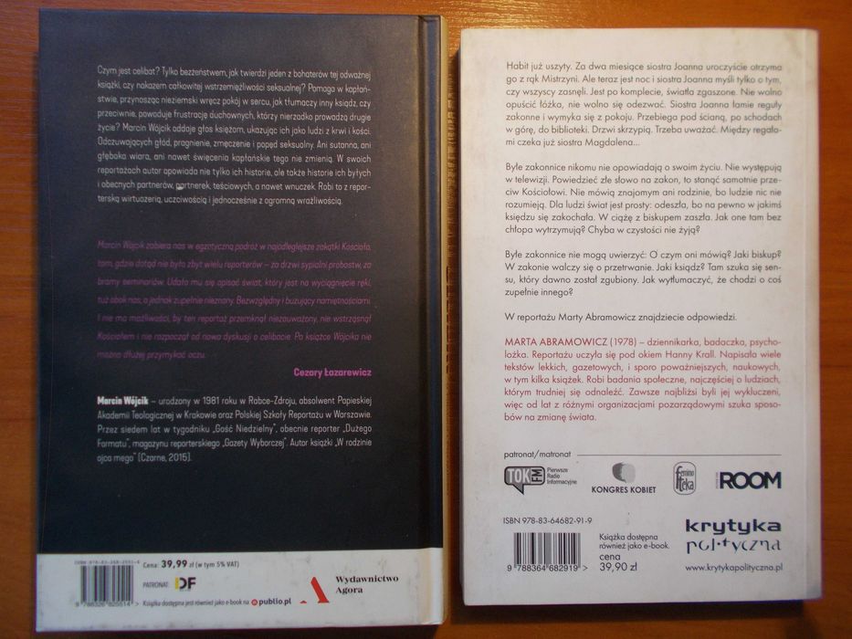 Marcin Wójcik Celibat - Marta Abramowicz Zakonnice odchodzą po cichu