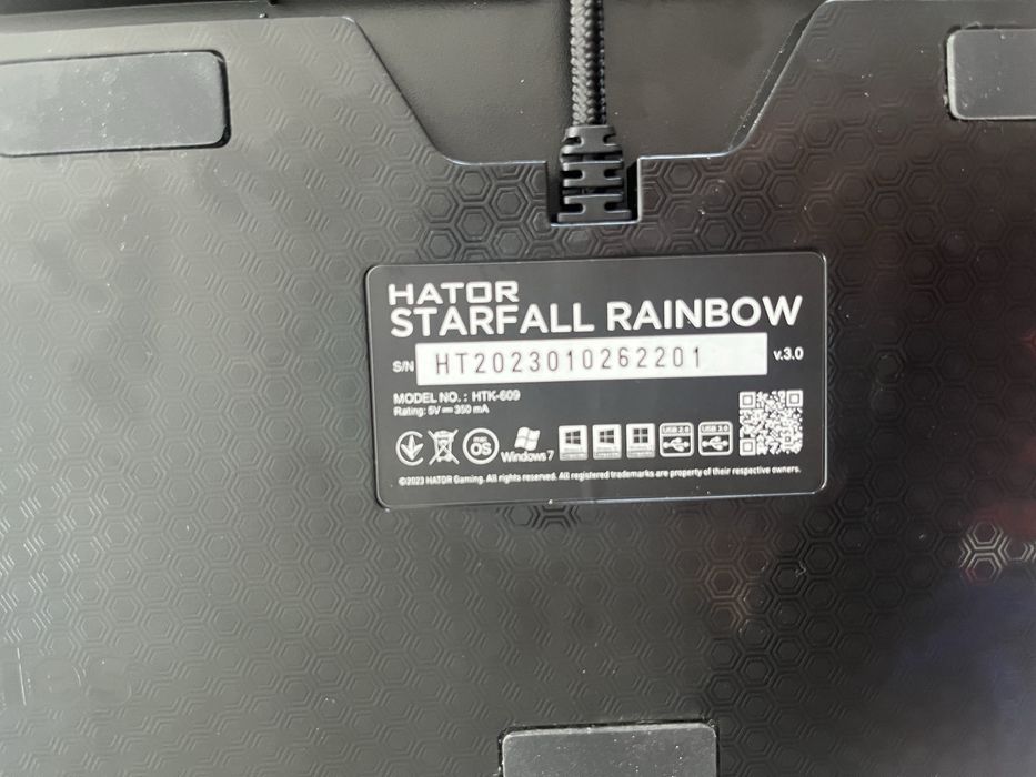 Hator Starfall rainbow