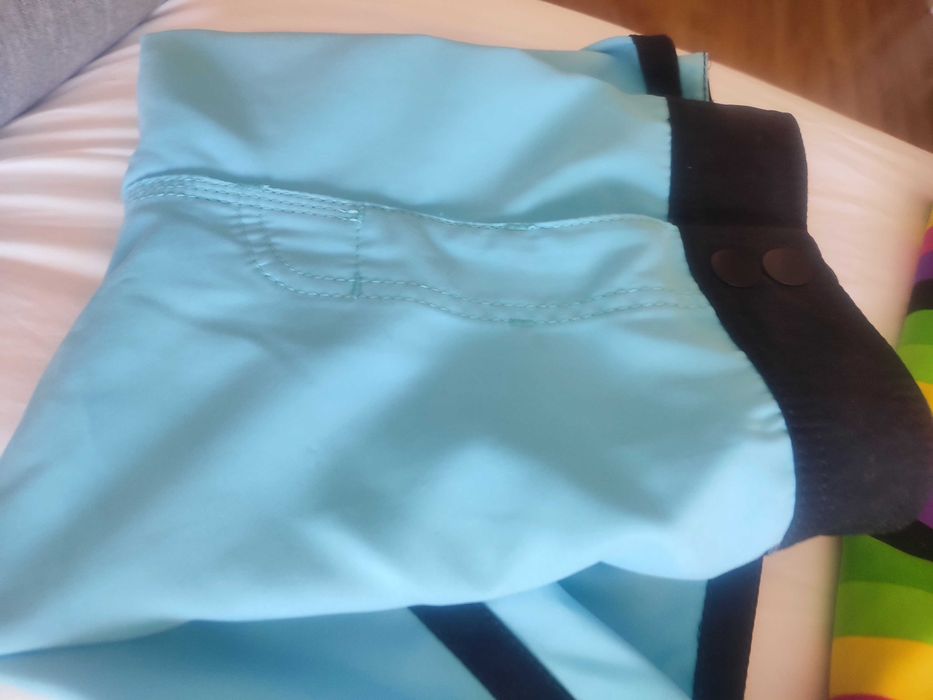 Calção fato de banho azul turquesa