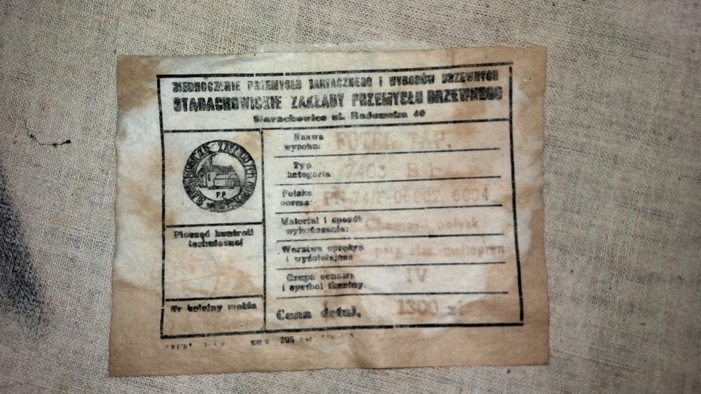 Fotele z PRL w idealnym stanie