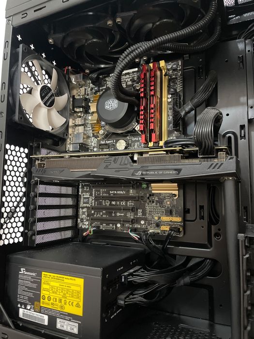 Pc gaming asus strix cooler master
