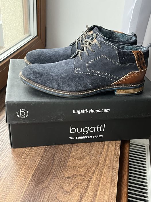 Туфлі Bugatti dark blue