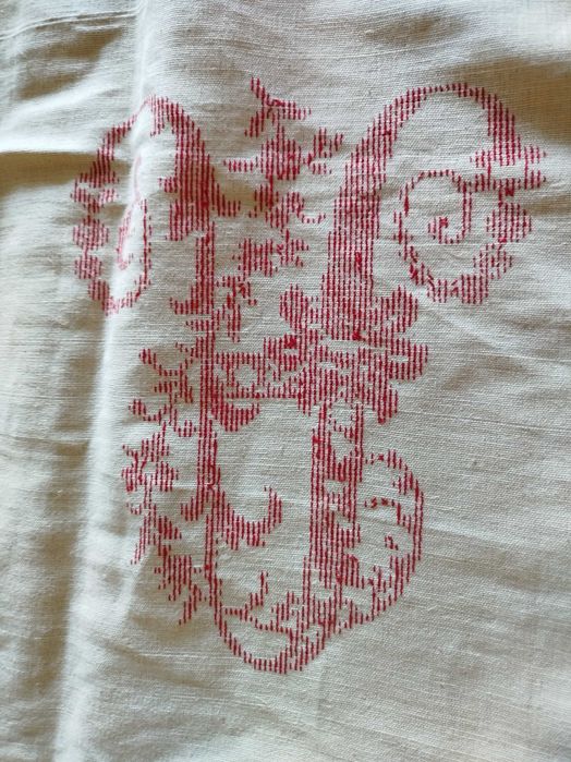 panos/toalhas em linho/renda