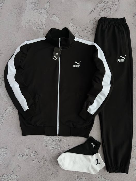 Чоловічий спортивний костюм пума Puma [S,M,L,XL,XXL] + шкарпетки в подарунок!