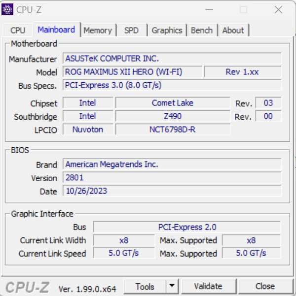 Ігрова материнська плата ASUS ROG Maximus XII Hero (WI-FI)