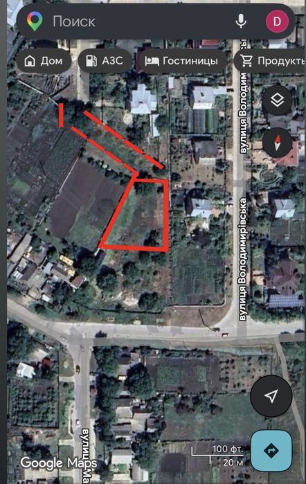 Продаж земельна ділянка МЕЗ,участок под застройку