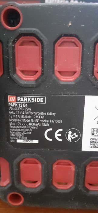 Все новое Запч ноут аккумулятор парксайд акумулятор Parkside 2а 4а 8а