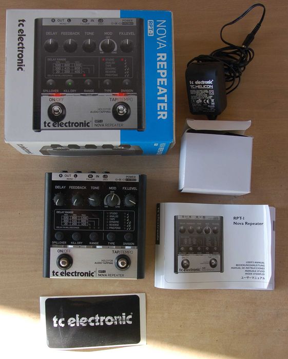 tc electronic NOVA REPEATER ギターエフェクター Amazon | t.c.electronic RPT-1 [Nova Repeater] ギター