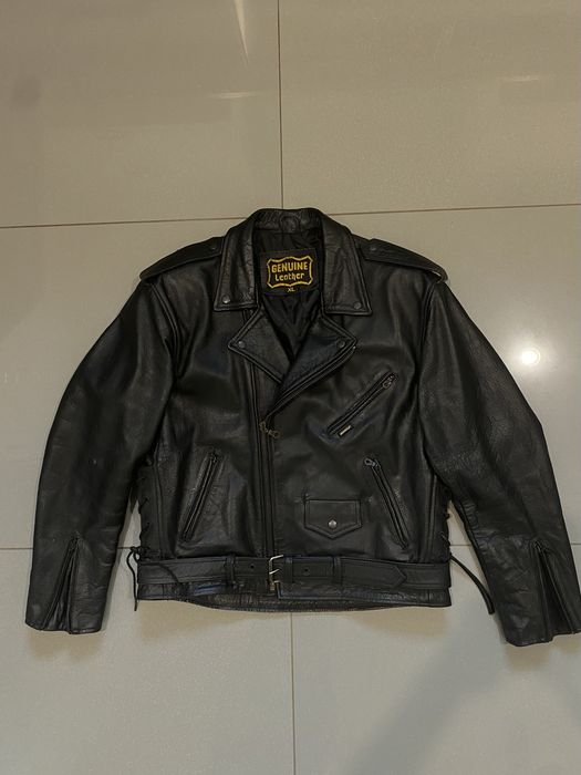 Męska kurtka ramoneska motocyklowa