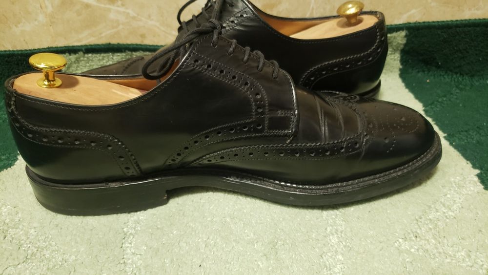 Туфли броги Loake (England). Goodyear Welted. Разм. 46.